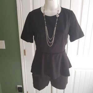 E.SSUE Lace Boutique Boho Chic Romper Juniors L